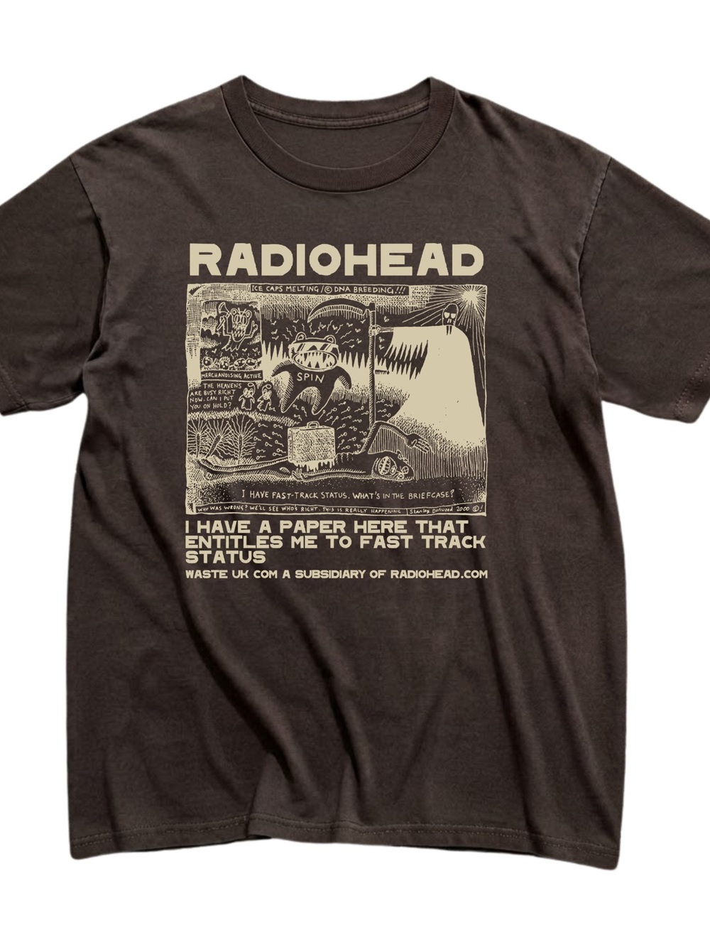 Radiohead Graphic Band Graphic Gildan T-Shirt Band Merch